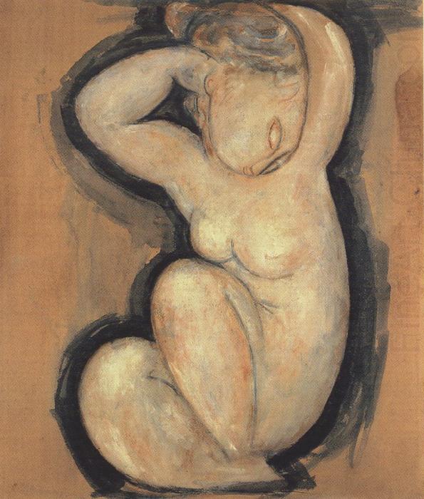 Caryatid (mk39), Amedeo Modigliani